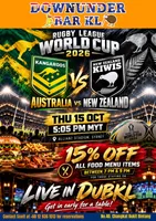 Rugby League World Cup Australia vs New Zealand