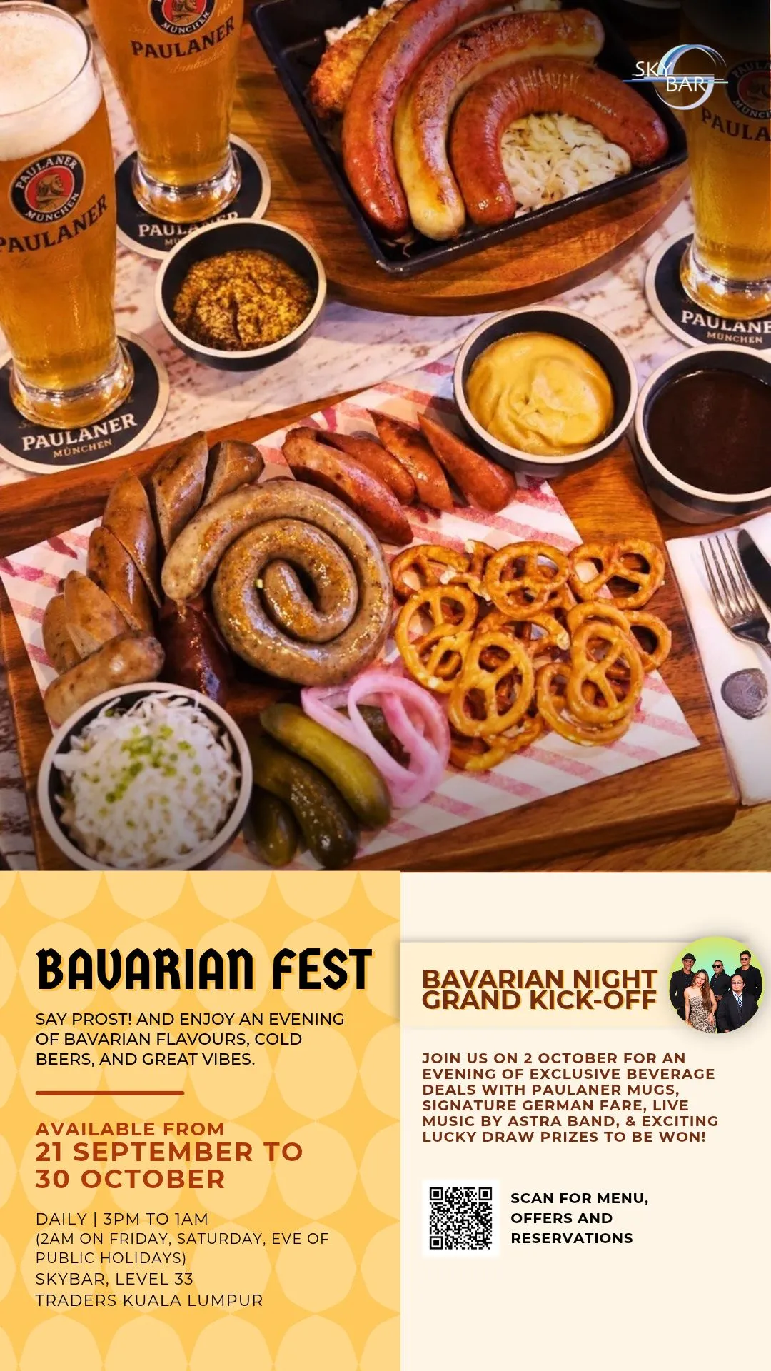 BAVARIAN FEST AT SKYBAR